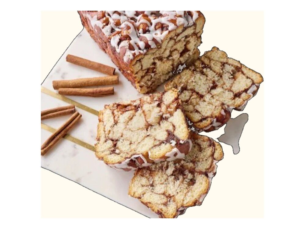 Original Cinnamon bread, sliced
